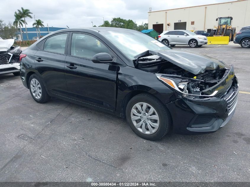 2021 Hyundai Accent Se VIN: 3KPC24A60ME130648 Lot: 38580434