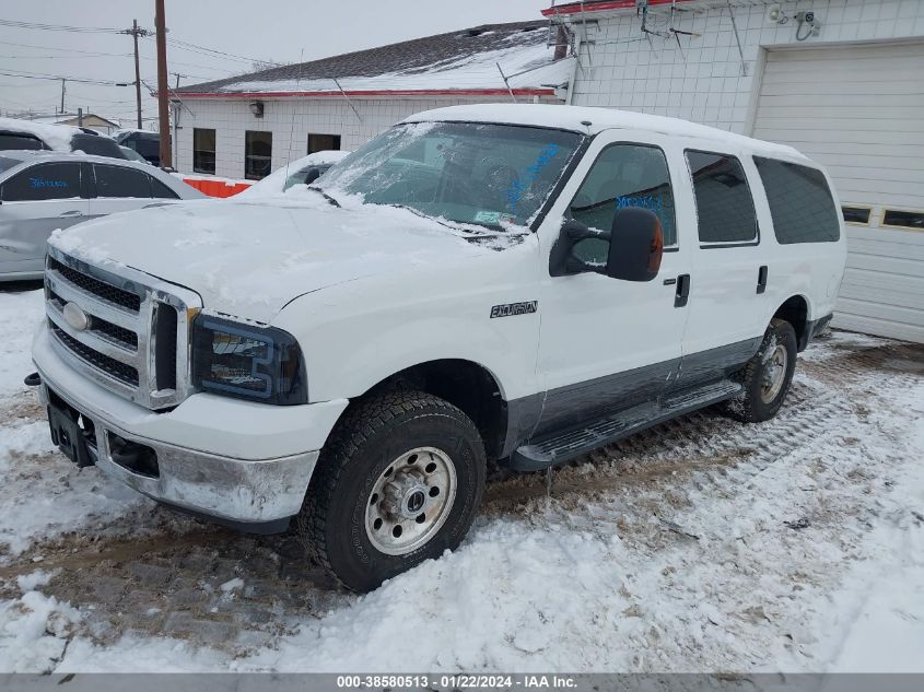 2005 Ford Excursion Xls/Xlt VIN: 1FMSU41P55EC82349 Lot: 38580513