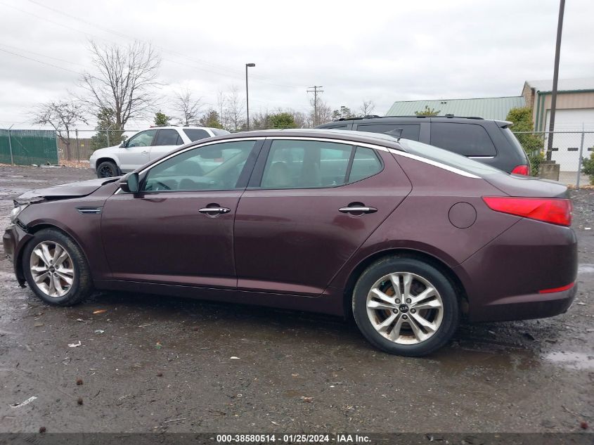 2011 Kia Optima Ex Turbo VIN: KNAGN4A63B5165439 Lot: 38580514