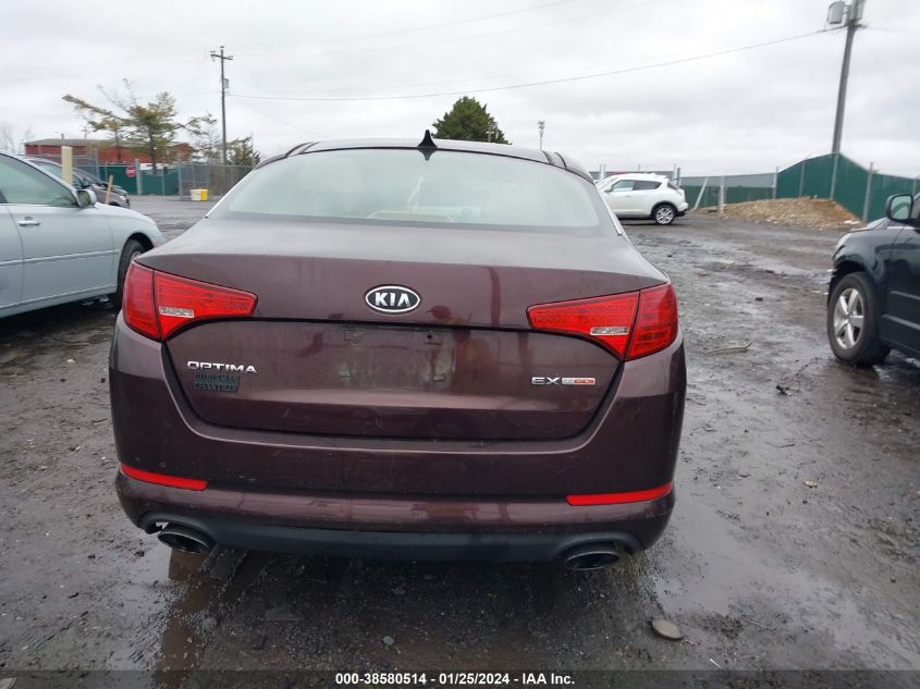 2011 Kia Optima Ex Turbo VIN: KNAGN4A63B5165439 Lot: 38580514