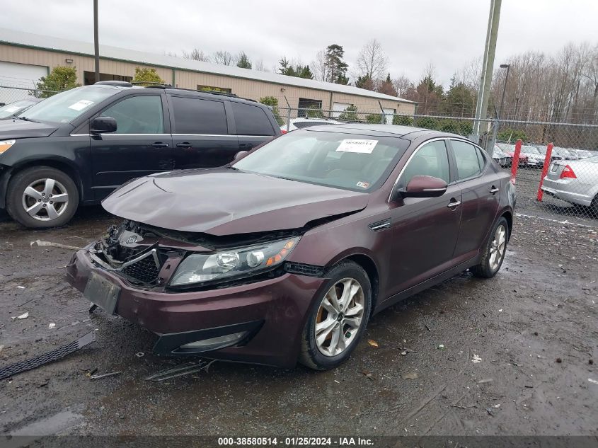 2011 Kia Optima Ex Turbo VIN: KNAGN4A63B5165439 Lot: 38580514