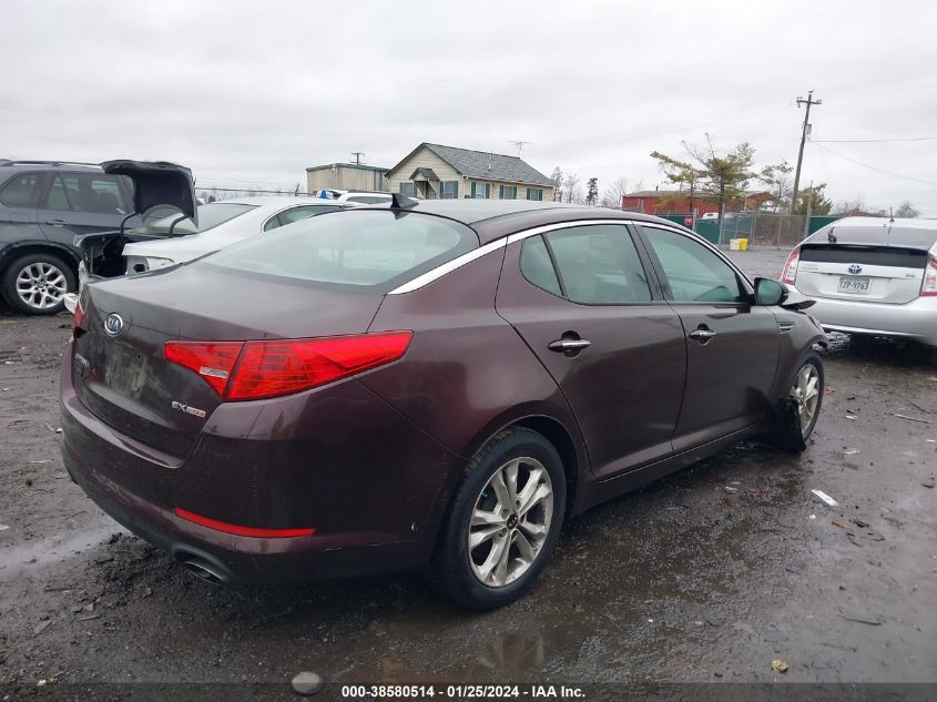 2011 Kia Optima Ex Turbo VIN: KNAGN4A63B5165439 Lot: 38580514