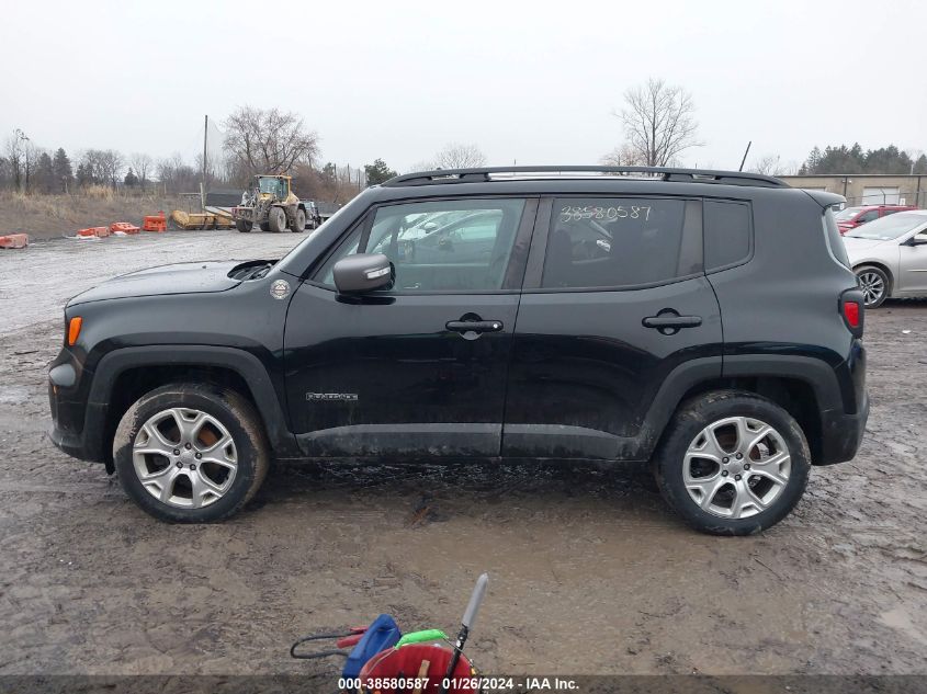 2019 Jeep Renegade Limited 4X4 VIN: ZACNJBD19KPK05814 Lot: 38580587