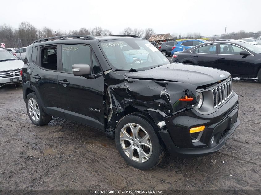 2019 Jeep Renegade Limited 4X4 VIN: ZACNJBD19KPK05814 Lot: 38580587