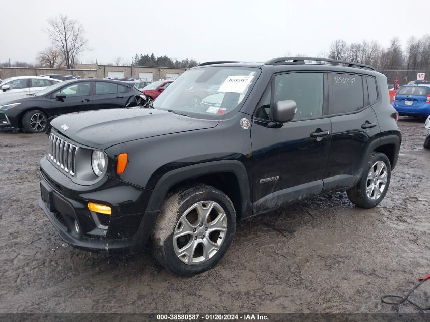 2019 Jeep Renegade Limited 4X4 VIN: ZACNJBD19KPK05814 Lot: 38580587