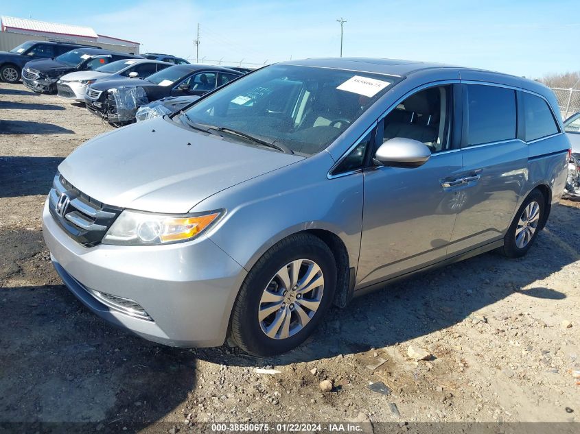 5FNRL5H62HB023846 2017 Honda Odyssey Ex-L