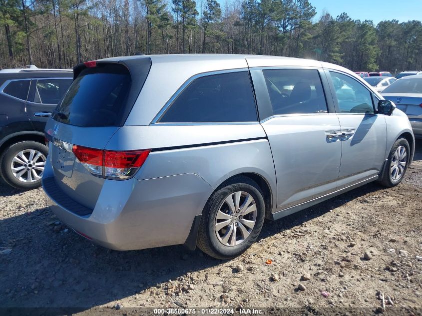 5FNRL5H62HB023846 2017 Honda Odyssey Ex-L