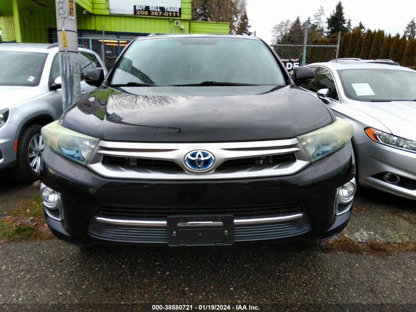 JTEDC3EH2C2008758 2012 Toyota Highlander Hybrid Limited V6