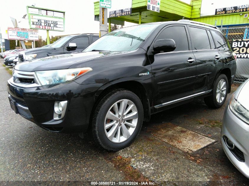 JTEDC3EH2C2008758 2012 Toyota Highlander Hybrid Limited V6