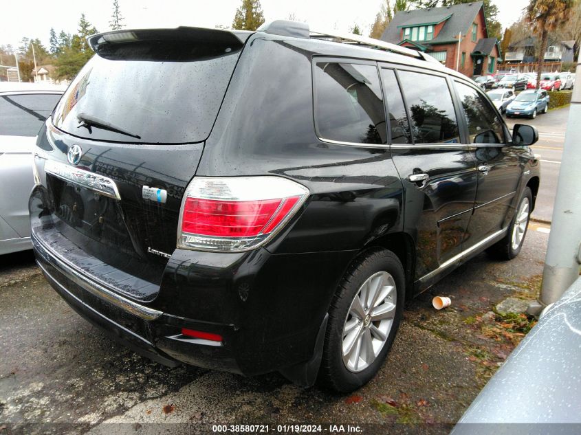 JTEDC3EH2C2008758 2012 Toyota Highlander Hybrid Limited V6