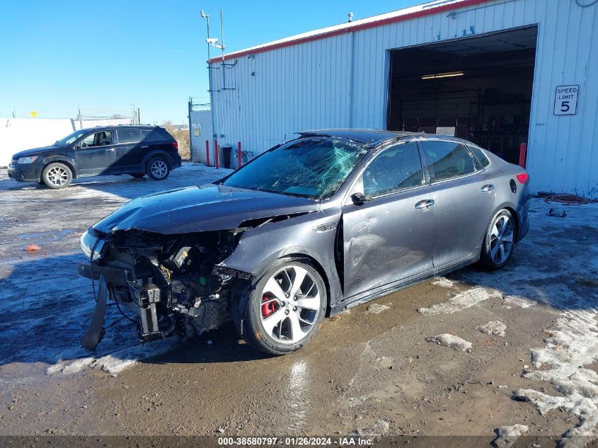 2018 Kia Optima Sx Turbo VIN: 5XXGW4L22JG232262 Lot: 38580797