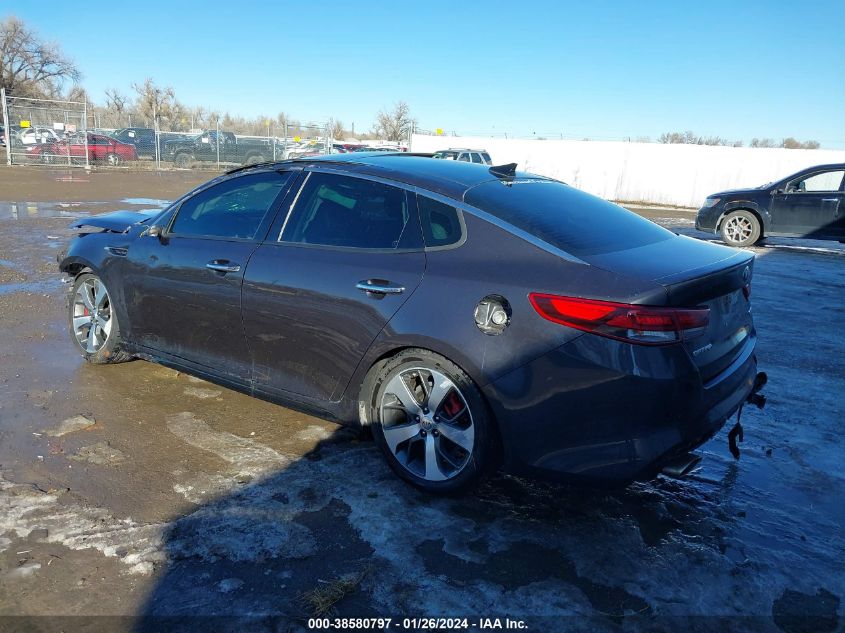 2018 Kia Optima Sx Turbo VIN: 5XXGW4L22JG232262 Lot: 38580797