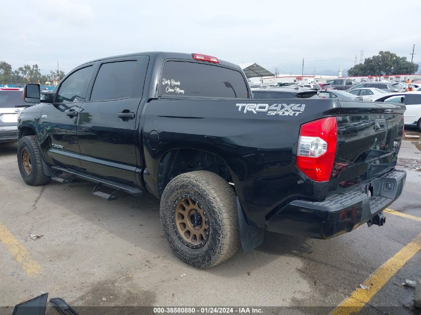 2019 Toyota Tundra Sr5 5.7L V8 VIN: 5TFDY5F12KX838838 Lot: 38580880