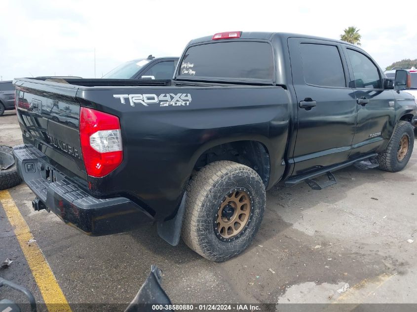 2019 Toyota Tundra Sr5 5.7L V8 VIN: 5TFDY5F12KX838838 Lot: 38580880