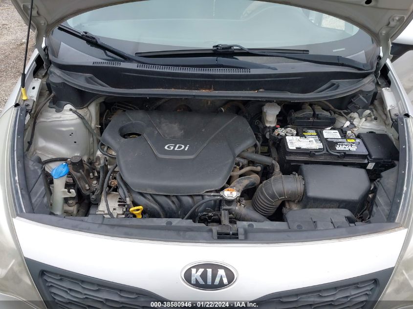 2014 Kia Rio Lx VIN: KNADM4A36E6395227 Lot: 38580946