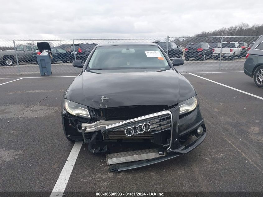 2012 Audi A4 2.0T Premium VIN: WAUFFAFLXCN008658 Lot: 38580993