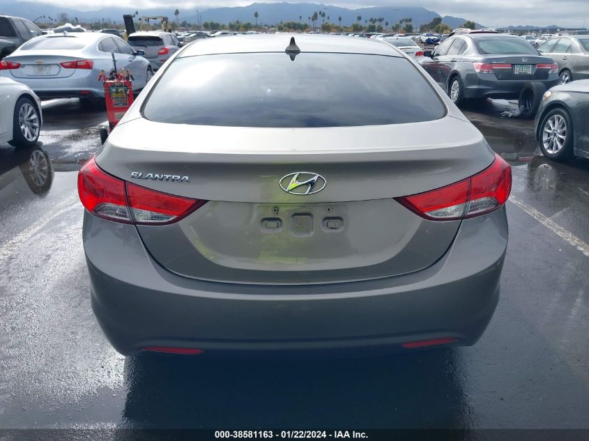 2013 Hyundai Elantra Gls VIN: 5NPDH4AE1DH424727 Lot: 38581163