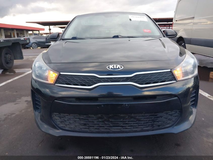 2018 Kia Rio S VIN: 3KPA25AB0JE086611 Lot: 38581196