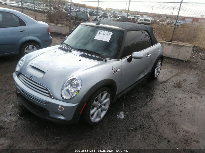 WMWRH33506TK58337 2006 Mini Cooper S