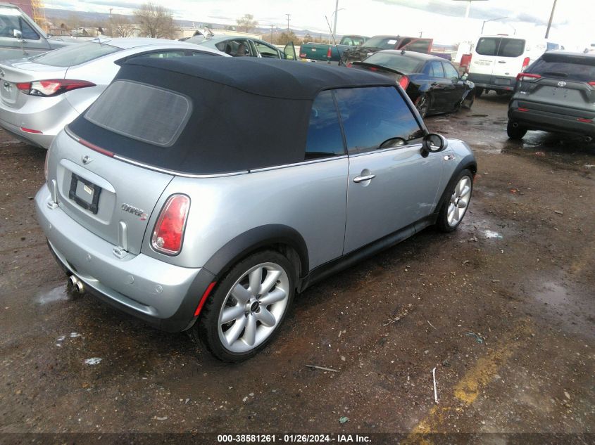 2006 Mini Cooper S VIN: WMWRH33506TK58337 Lot: 38581261