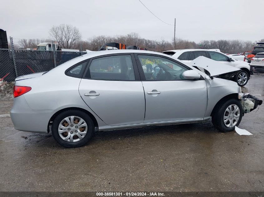 2010 Hyundai Elantra Gls VIN: KMHDU4AD5AU890600 Lot: 38581301