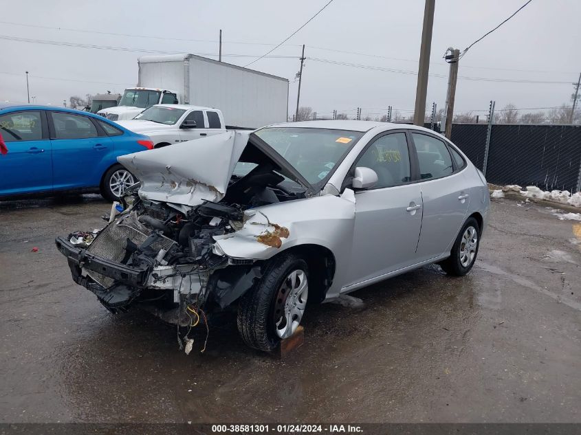 2010 Hyundai Elantra Gls VIN: KMHDU4AD5AU890600 Lot: 38581301