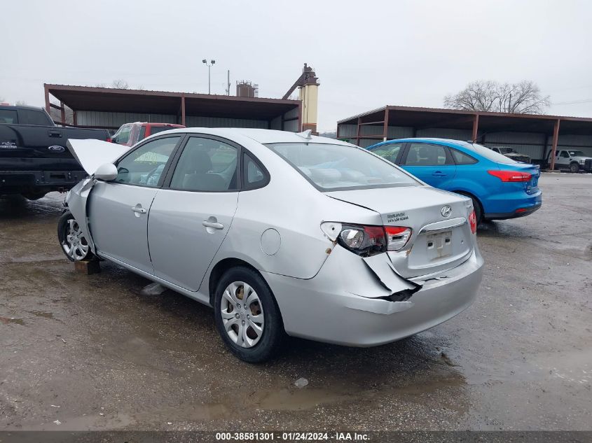 2010 Hyundai Elantra Gls VIN: KMHDU4AD5AU890600 Lot: 38581301