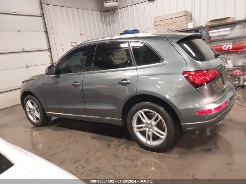 2016 Audi Q5 2.0T Premium VIN: WA1L2AFP5GA056581 Lot: 38581492