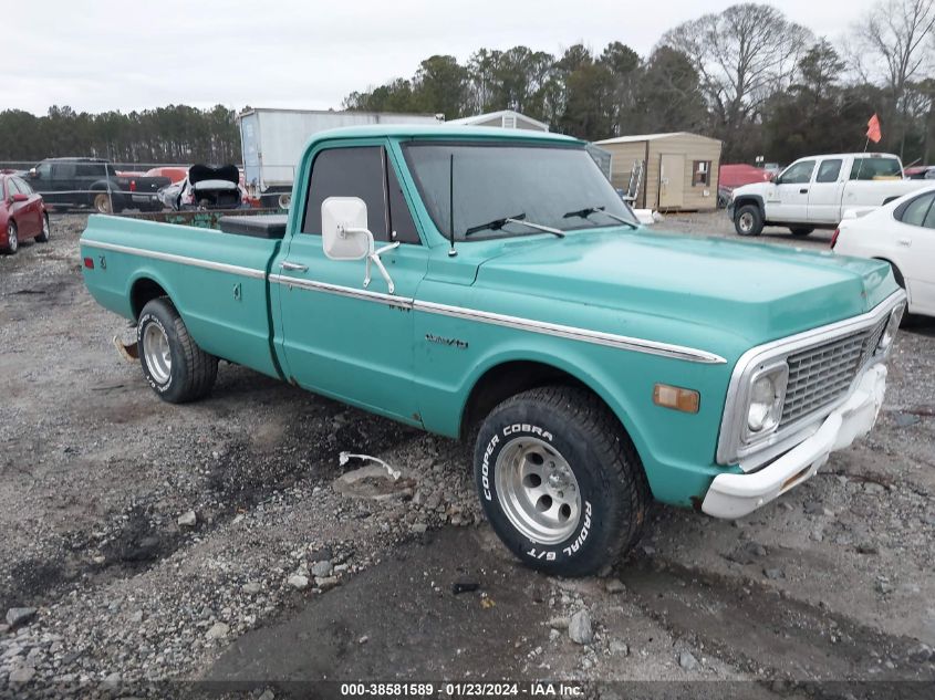 1971 Chevrolet C10 VIN: CE141B610218 Lot: 38581589