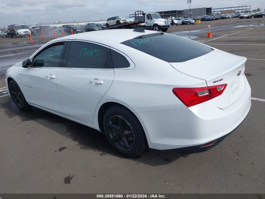 2017 Chevrolet Malibu Ls VIN: 1G1ZB5ST1HF279756 Lot: 38581660