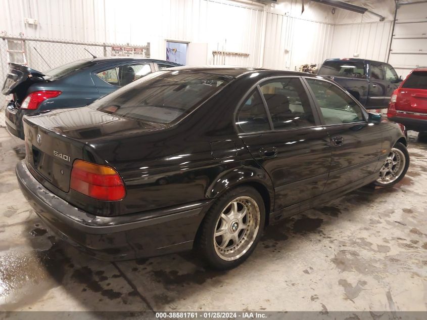 1998 BMW 540Ia VIN: WBADE6327WBW63286 Lot: 38581761