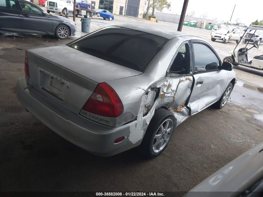 2000 Mitsubishi Mirage De VIN: JA3AY11A8YU061206 Lot: 38582008