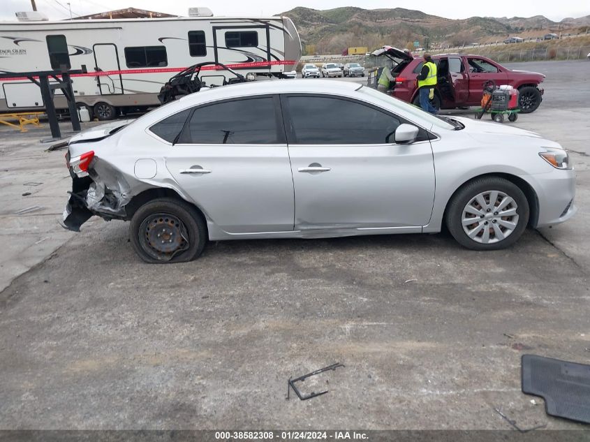 2017 Nissan Sentra Sv VIN: 3N1AB7AP4HY349346 Lot: 38582308