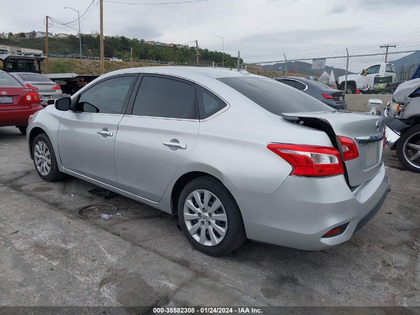 2017 Nissan Sentra Sv VIN: 3N1AB7AP4HY349346 Lot: 38582308