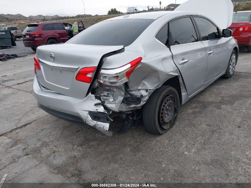 2017 Nissan Sentra Sv VIN: 3N1AB7AP4HY349346 Lot: 38582308