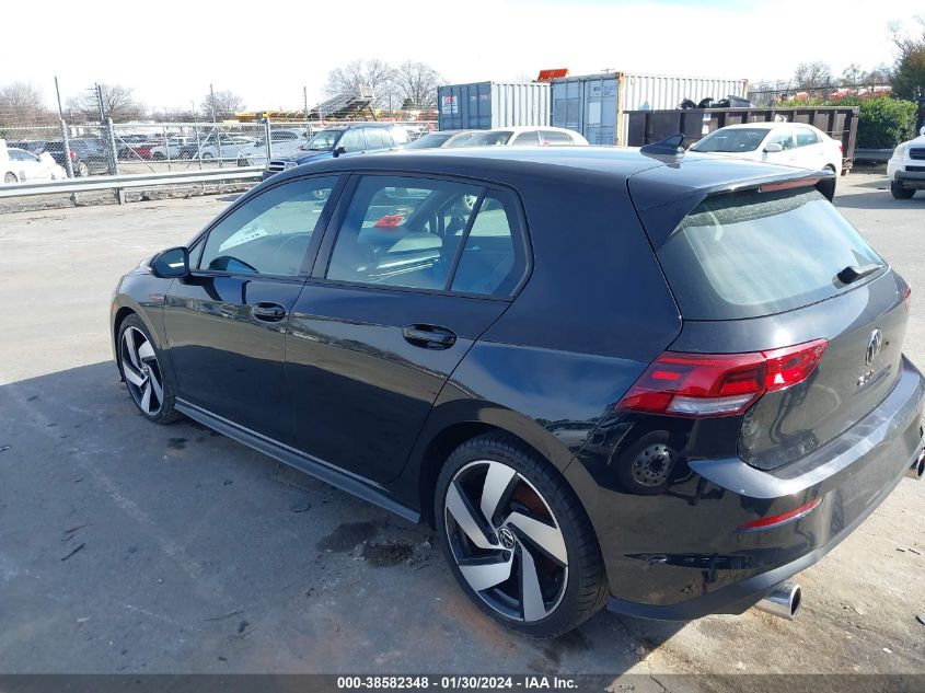 2022 Volkswagen Golf Gti 2.0T S VIN: WVWH87CD4NW162429 Lot: 38582348