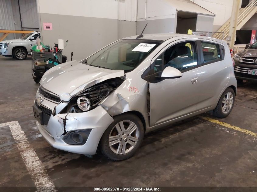 2013 Chevrolet Spark 1Lt Auto VIN: KL8CD6S96DC500239 Lot: 38582370