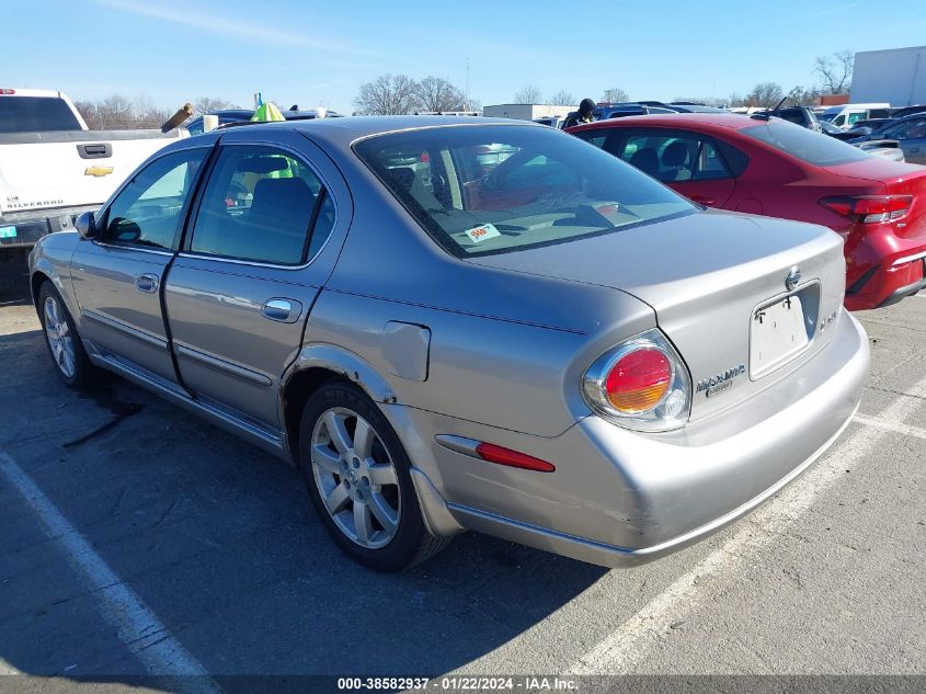 2002 Nissan Maxima Gle VIN: JN1DA31A32T306198 Lot: 38582937