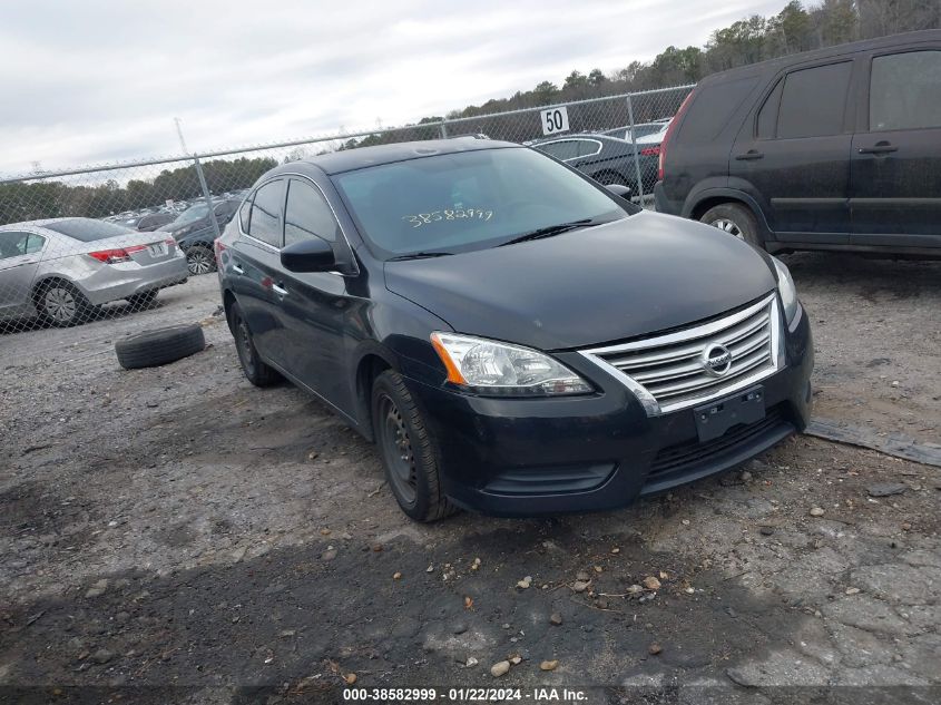 2015 Nissan Sentra S VIN: 3N1AB7AP0FY285254 Lot: 38582999