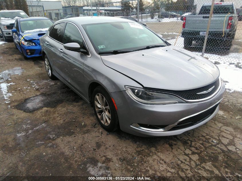 2015 Chrysler 200 C VIN: 1C3CCCCBXFN590047 Lot: 38583136