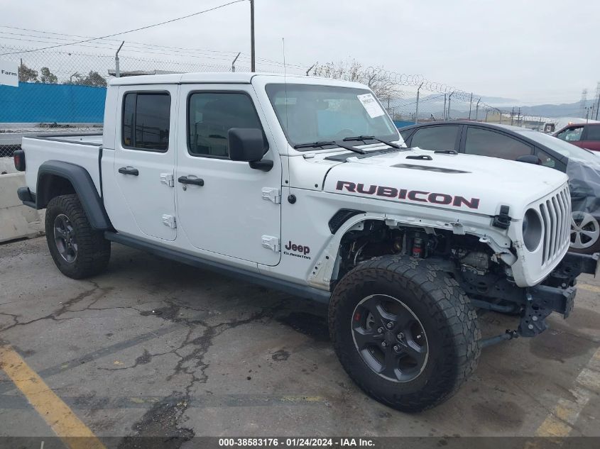 2022 Jeep Gladiator Rubicon 4X4 VIN: 1C6JJTBG9NL113990 Lot: 38583176