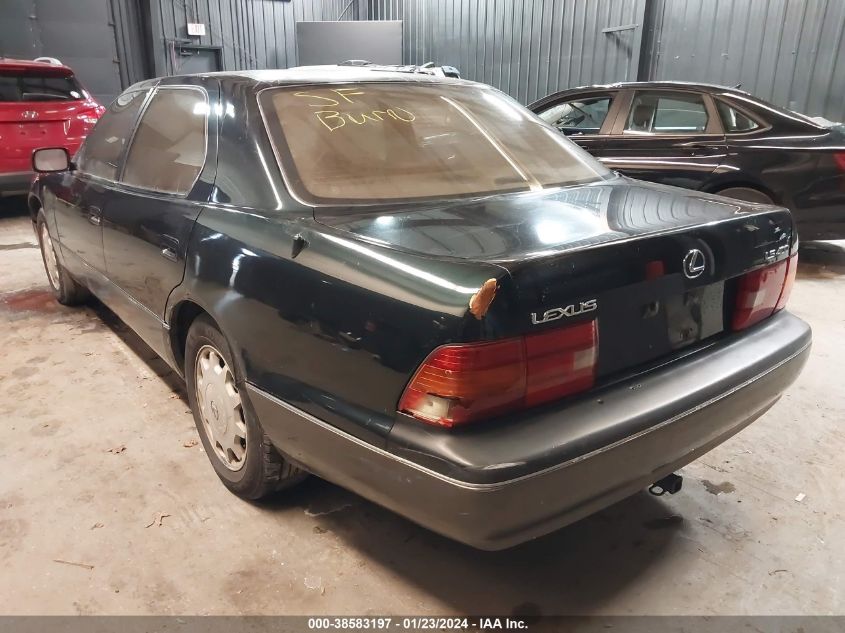 1996 Lexus Ls 400 VIN: JT8BH22F4T0056752 Lot: 38583197