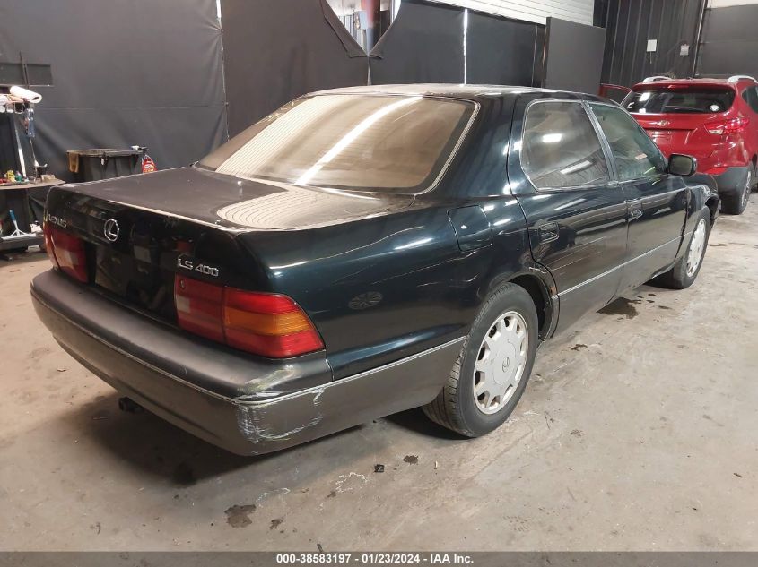 1996 Lexus Ls 400 VIN: JT8BH22F4T0056752 Lot: 38583197
