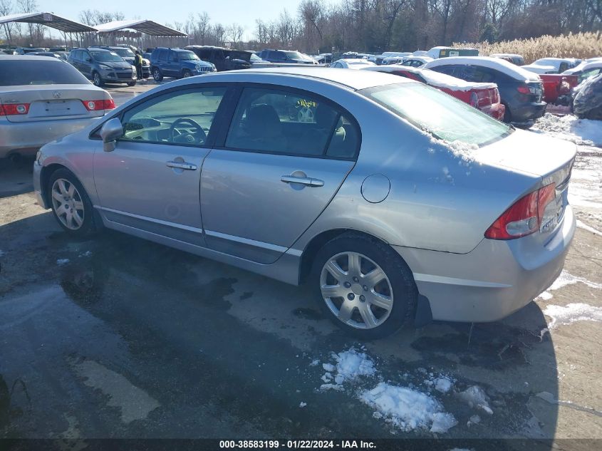 2011 Honda Civic Lx VIN: 2HGFA1E54BH502320 Lot: 38583199