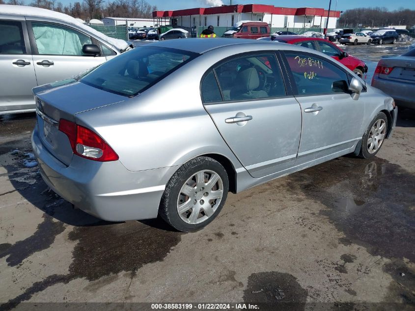 2011 Honda Civic Lx VIN: 2HGFA1E54BH502320 Lot: 38583199