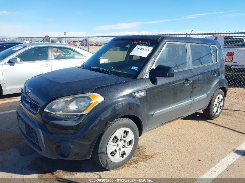 2013 Kia Soul VIN: KNDJT2A56D7630698 Lot: 38583263