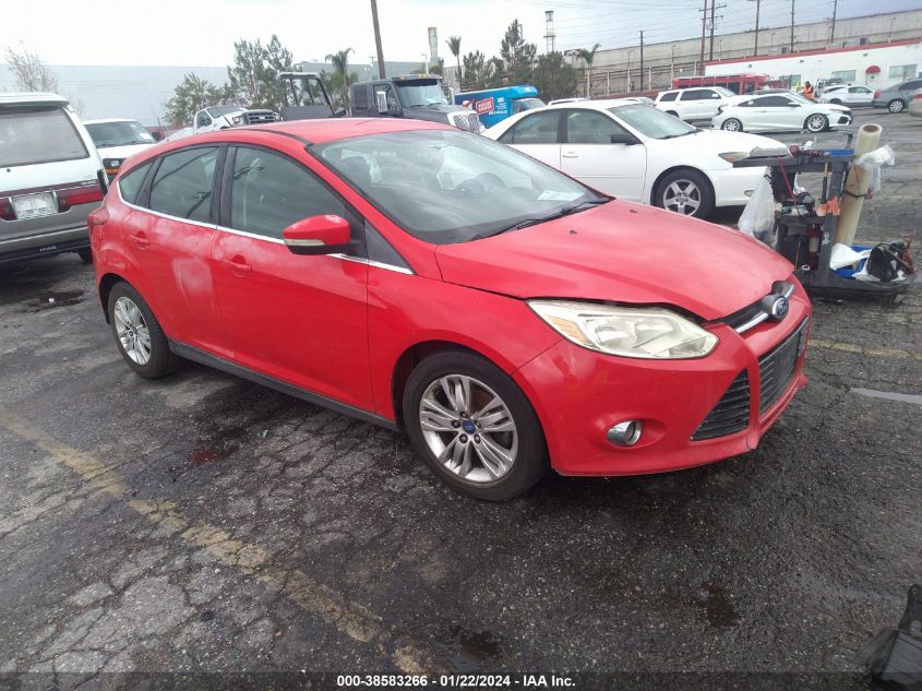 2012 Ford Focus Sel VIN: 1FAHP3M23CL275026 Lot: 38583266