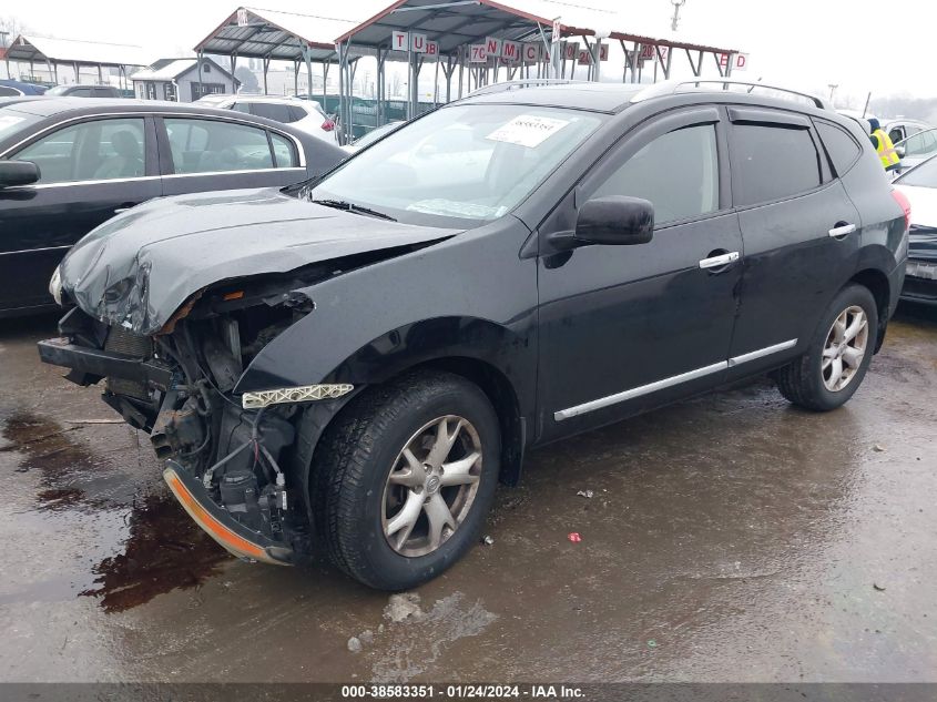 2011 Nissan Rogue Sv VIN: JN8AS5MV6BW303306 Lot: 38583351