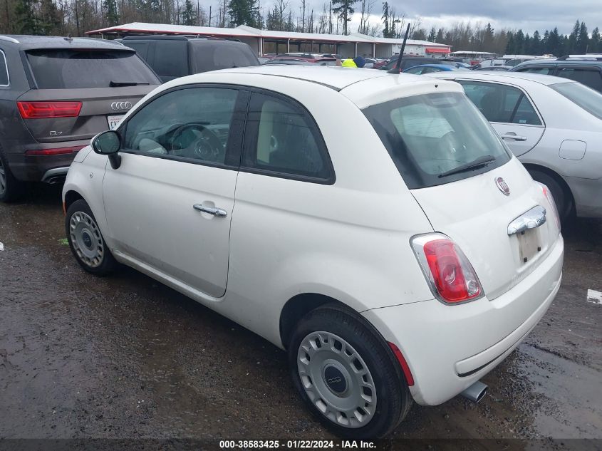 2015 Fiat 500 Pop VIN: 3C3CFFAR9FT755787 Lot: 38583425