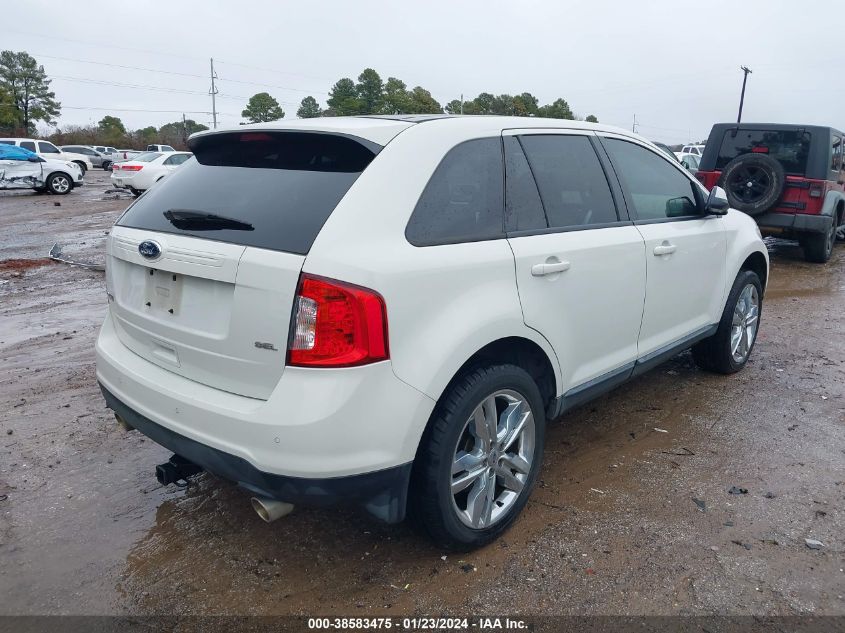 2013 Ford Edge Sel VIN: 2FMDK3JC0DBB25604 Lot: 38583475